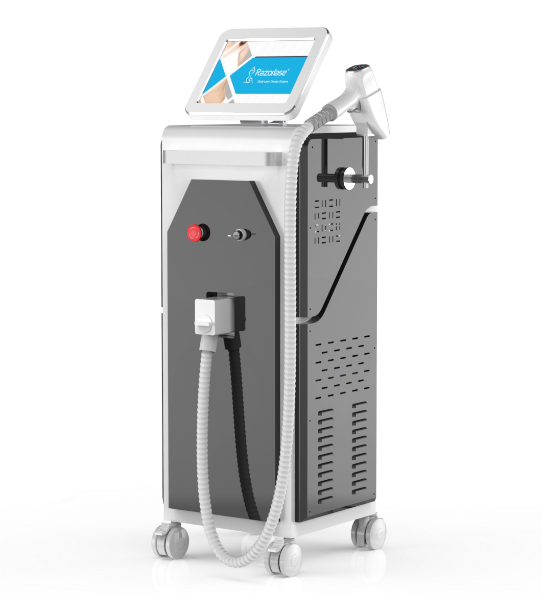 Diode hair removal laser