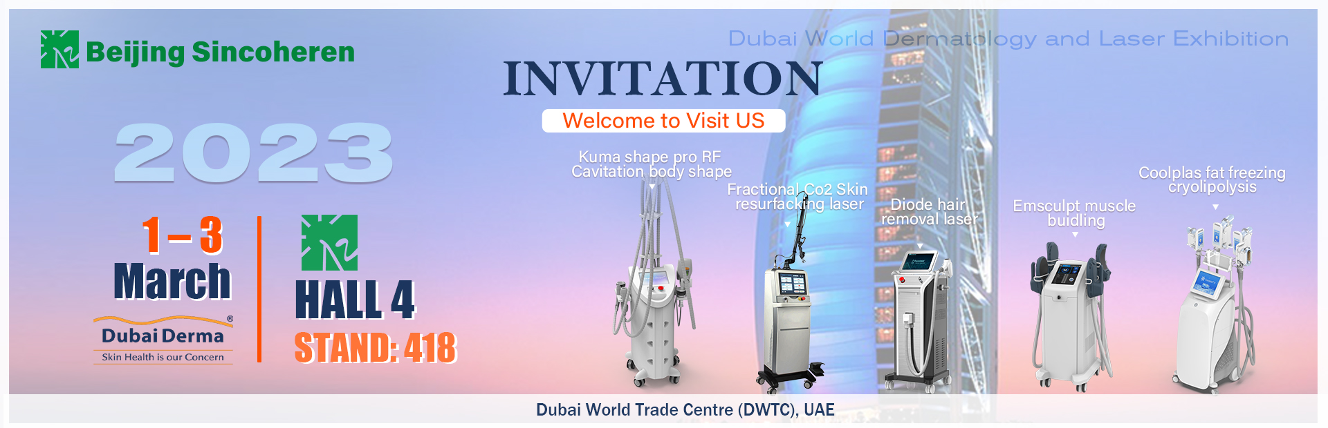 Dubai Derma Will you Come ?