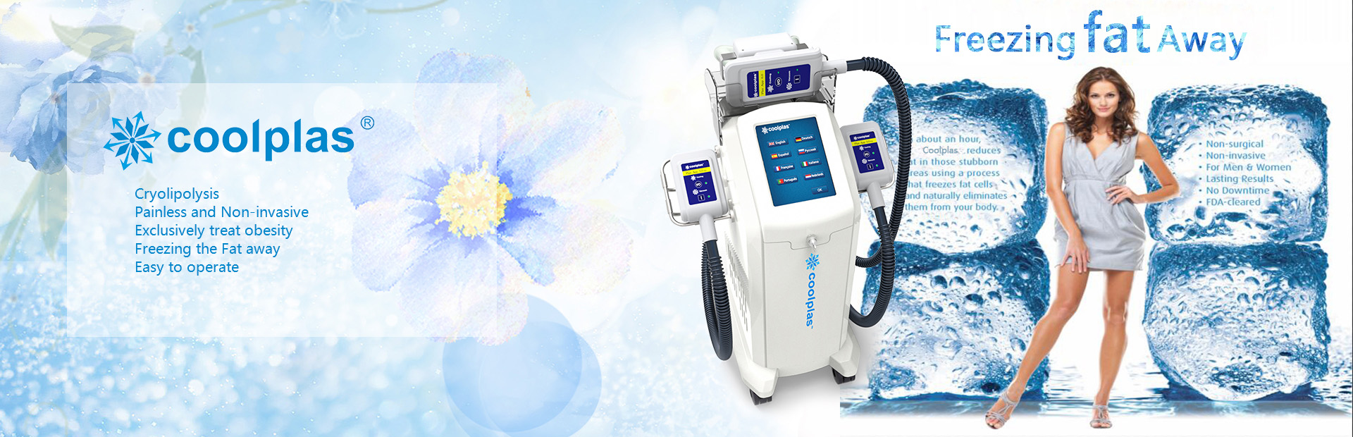 Coolplas Cryolipolysis fat freeze slimming Treatment